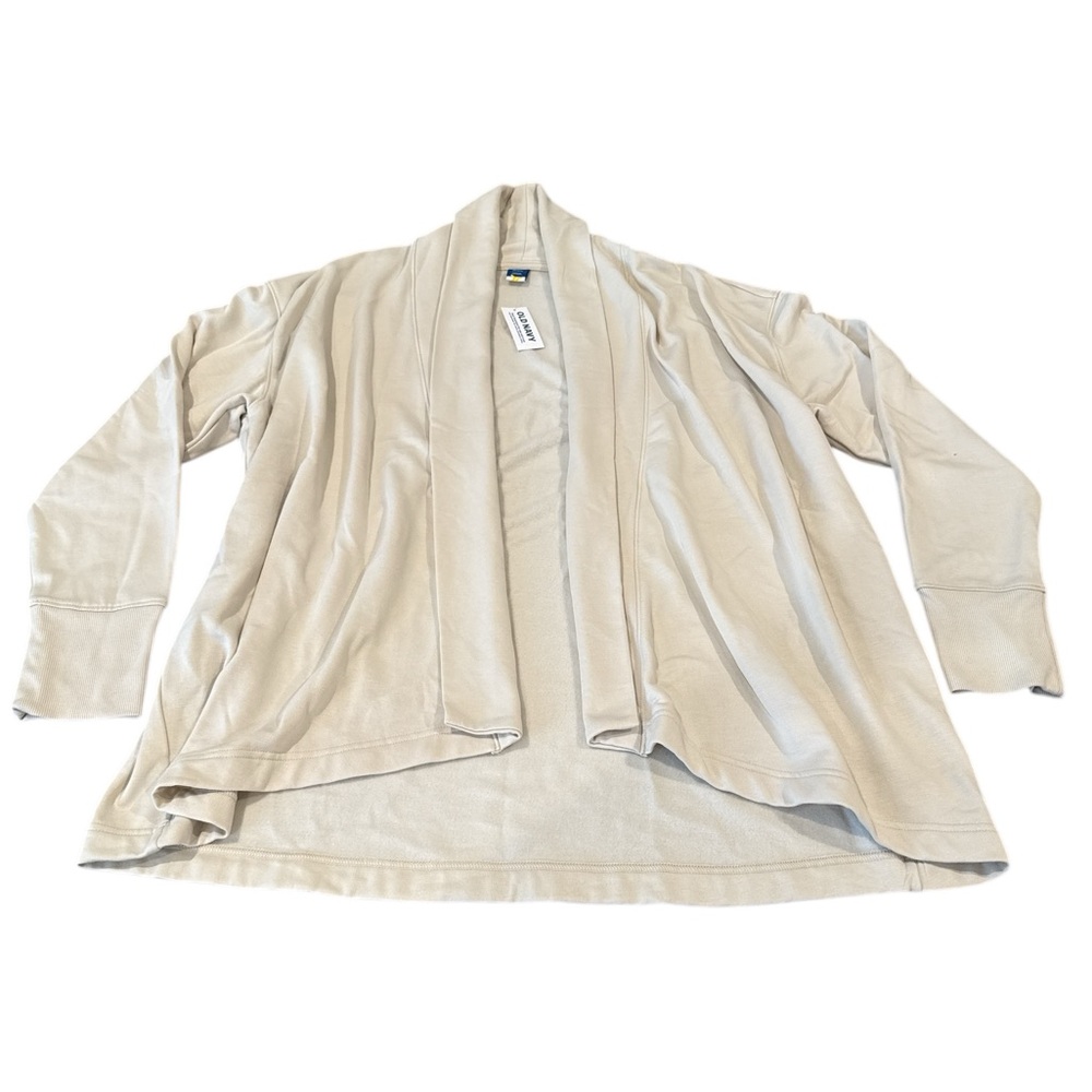 Old Navy Women's Open Front Cardigan, NWT, Size-L, Color-Bone